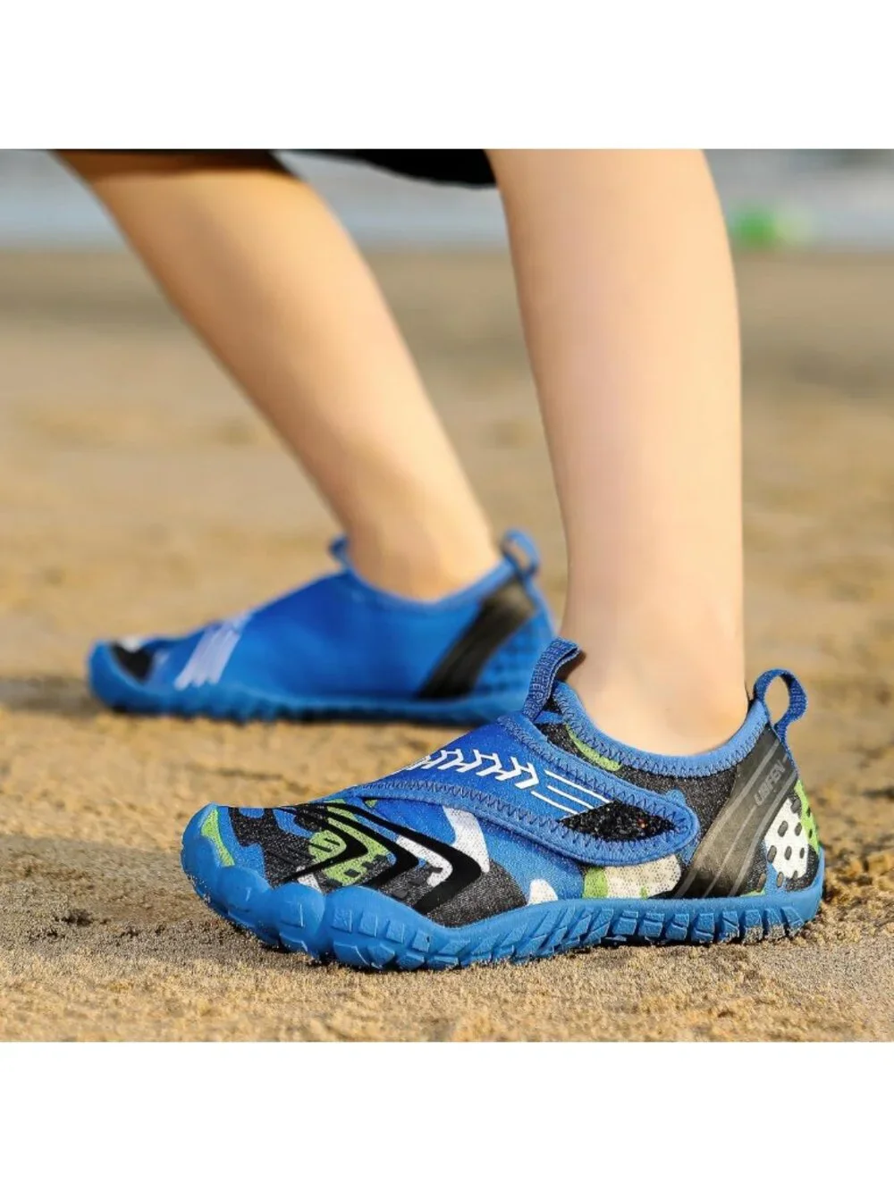 Quick-Dry Aqua Socks for Kids - Lightweight Water Shoes for Boys & Girls